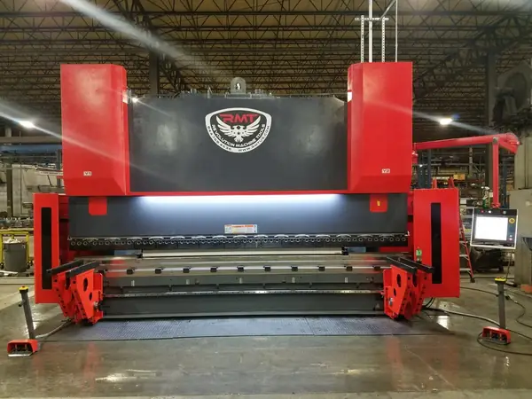 CNC press brake for forming steel plate